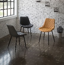 체어몰 CMD-ch655 의자 - 인테리어 디자인 알미늄 철재 골드프레임 가죽 페브릭 의자,CH655 의자